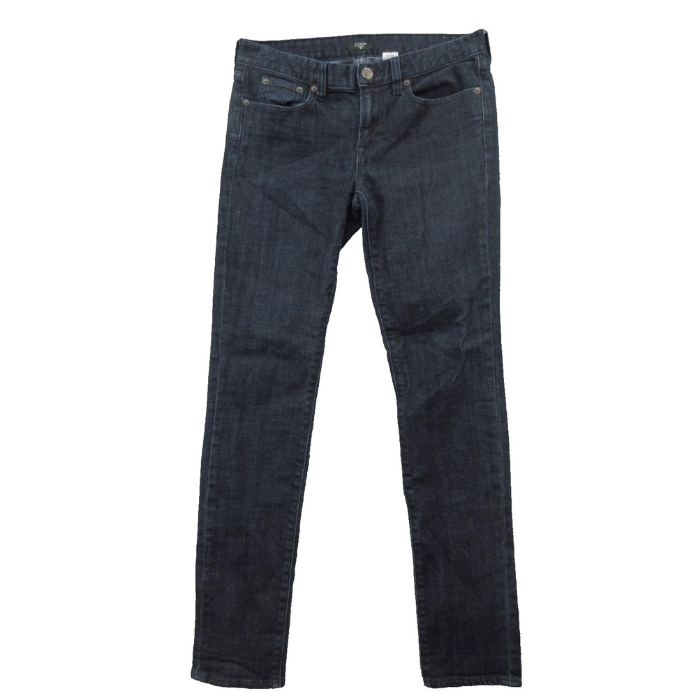 J Crew Jeans Womens 28 Dark Wash Stretch Skinny Denim Pants Style 78636